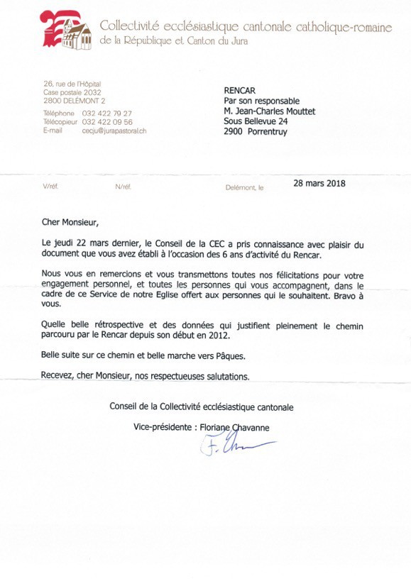 Lettre CEC