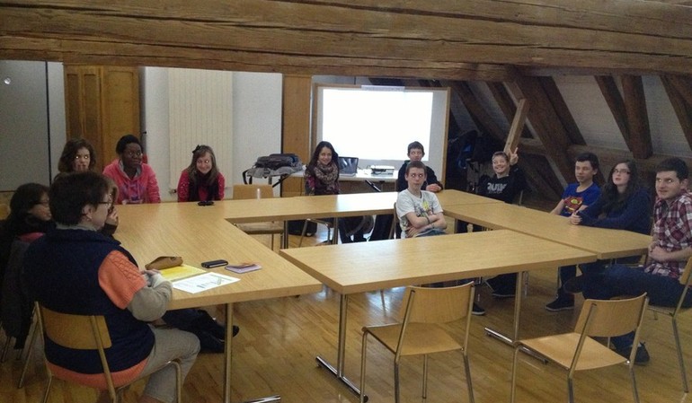 Rencontre du rencar avec le Groupe de caté des ados de l’UP St-Gilles