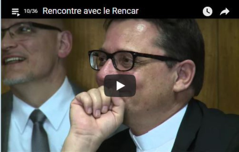 Rencontre avec Mgr Félix Gmür