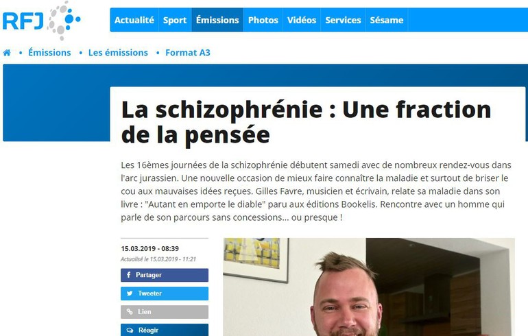 Journées de la schizophrénie 2019