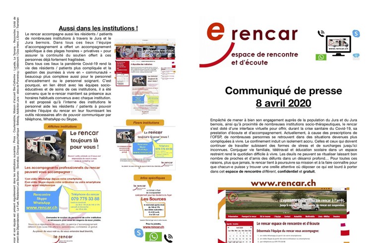 Communiqué de presse 8 avril 2020